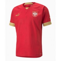 Camisa de time de futebol Sérvia Replicas 1º Equipamento Mundo 2022 Manga Curta